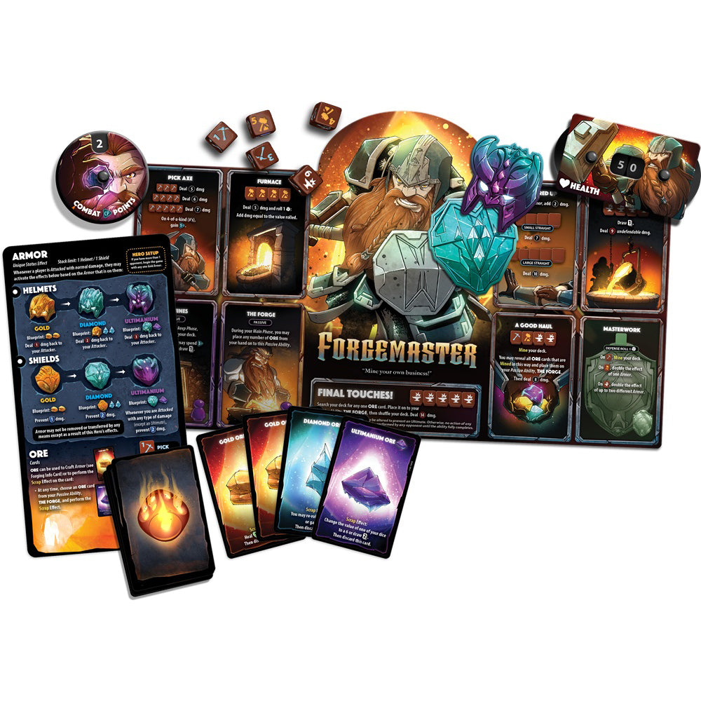 Dice Throne: Hero Pack - Forgemaster