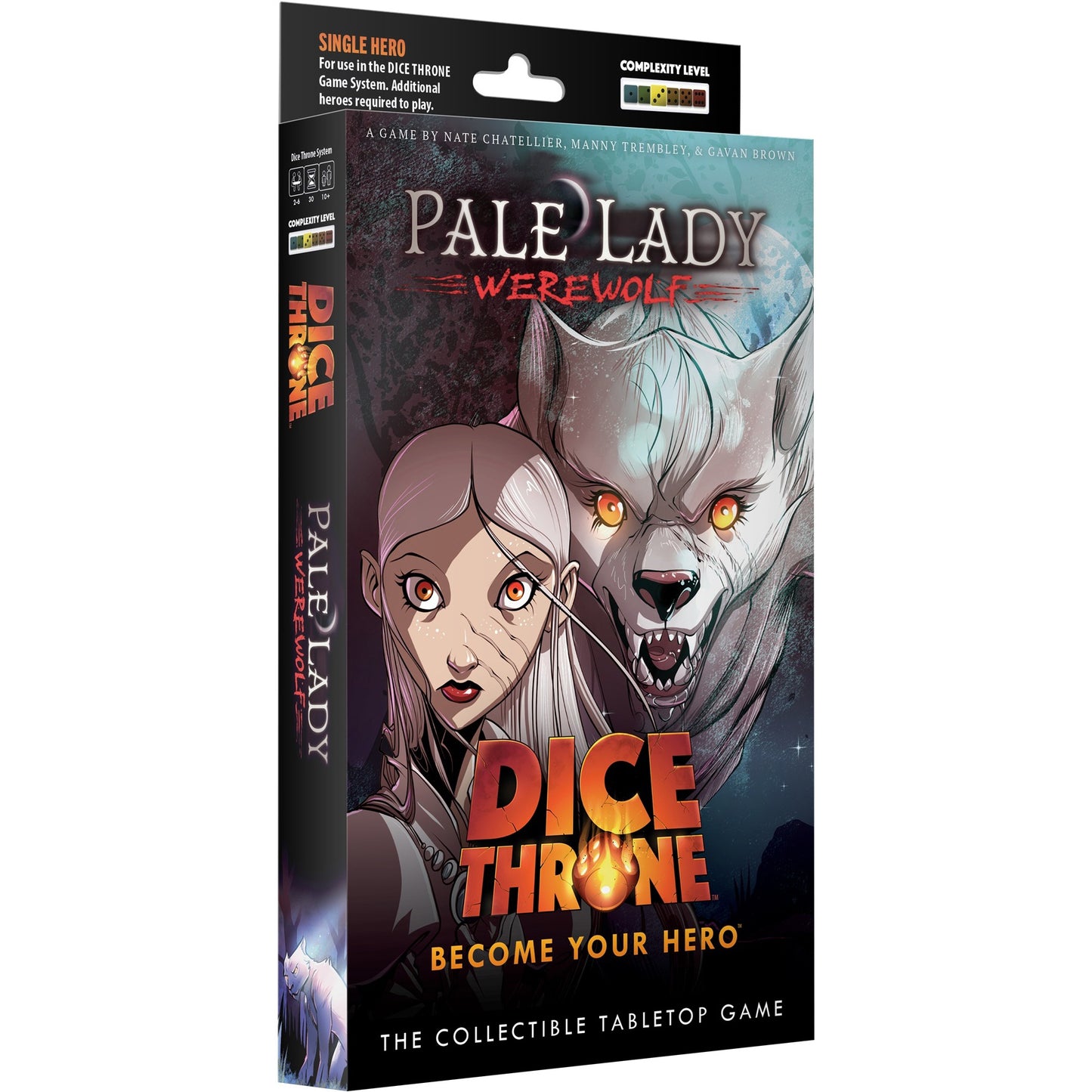 Dice Throne: Hero Pack - Pale Lady Werewolf
