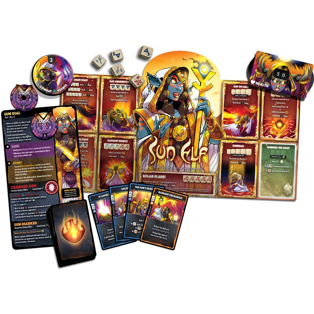Dice Throne: Hero Pack - Sun Elf
