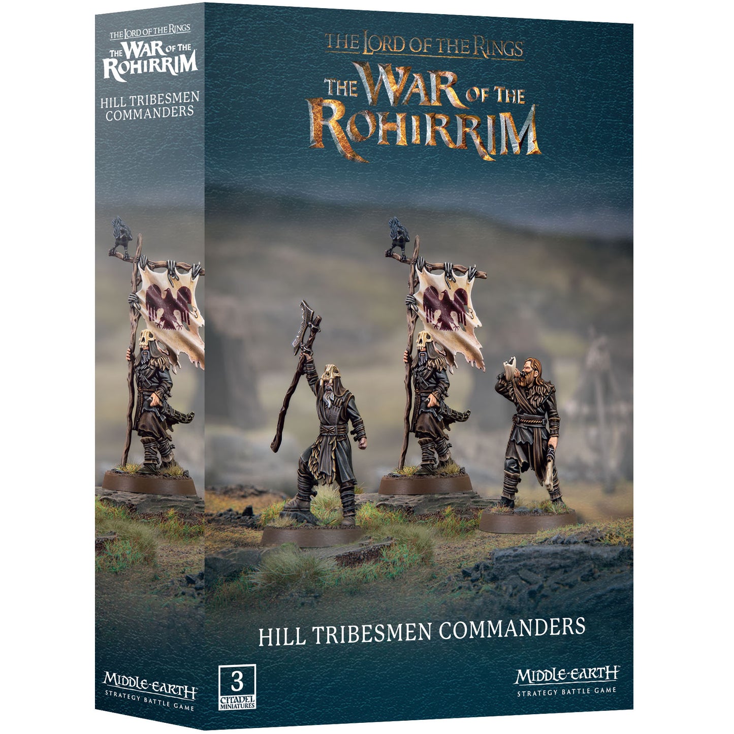 Middle-Earth - Hill Tribesmen Commanders (30-101)