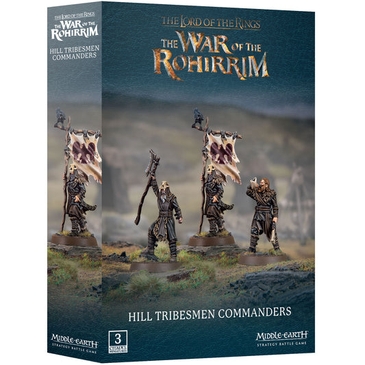 Middle-Earth - Hill Tribesmen Commanders (30-101)