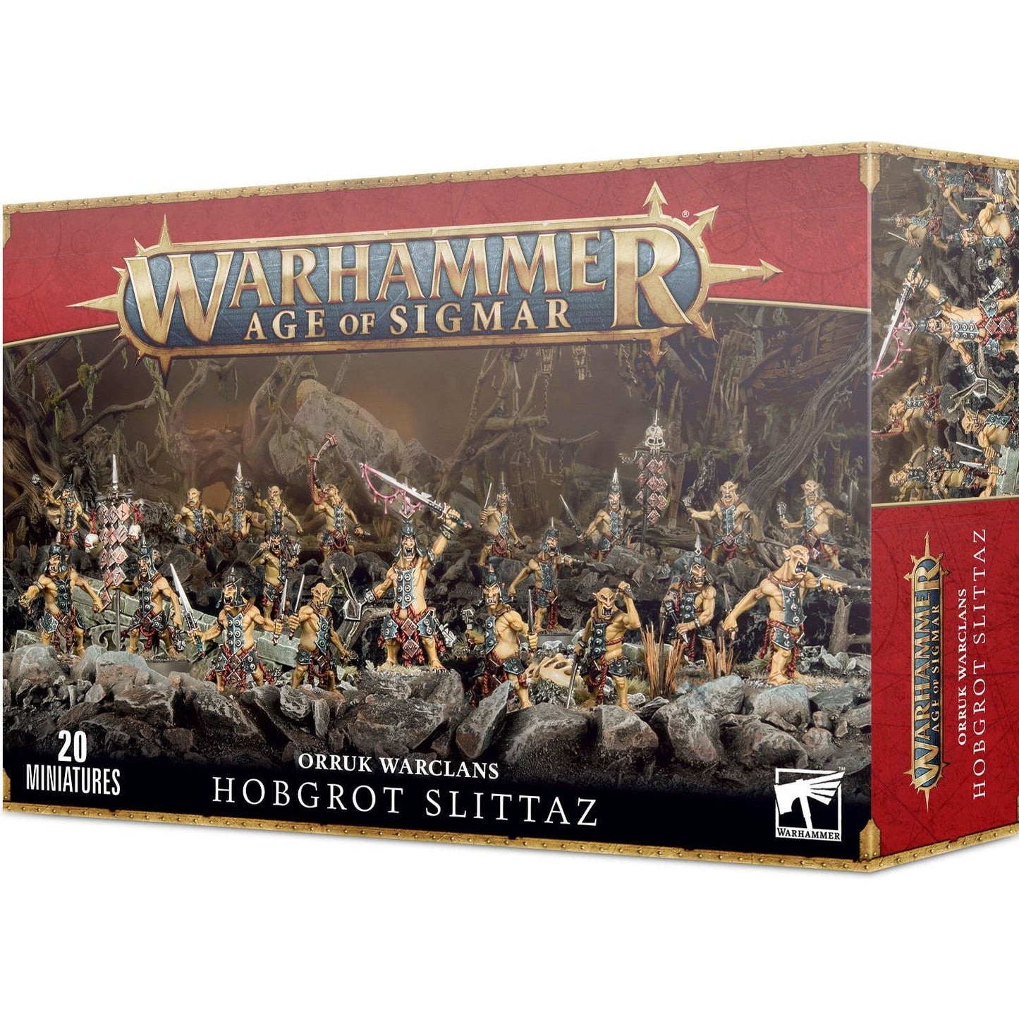 Orruk Warclans Kruelboyz Hobgrot Slittaz ( 89-74 ) - Used