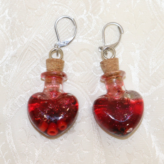DYDY - Boucles d'oreilles potions - Coeur
