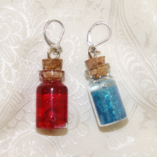 DYDY - Boucles d'oreilles potions - Mana & Health