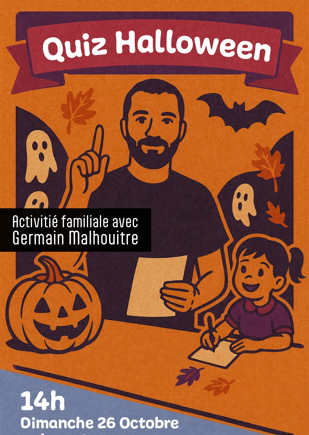🎃 Quiz Familial  - Spécial Halloween - gratuit!