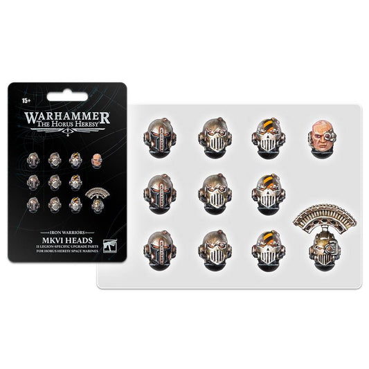 Horus Heresy - Iron Warriors MkVI Heads