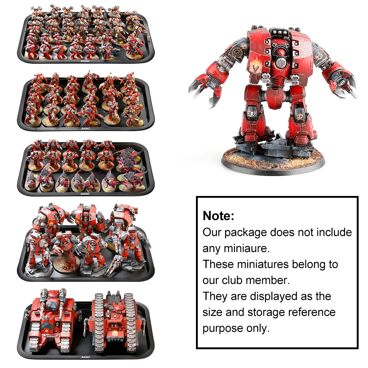 Jucoci Plastic Storage Case - Medium with Light (2)