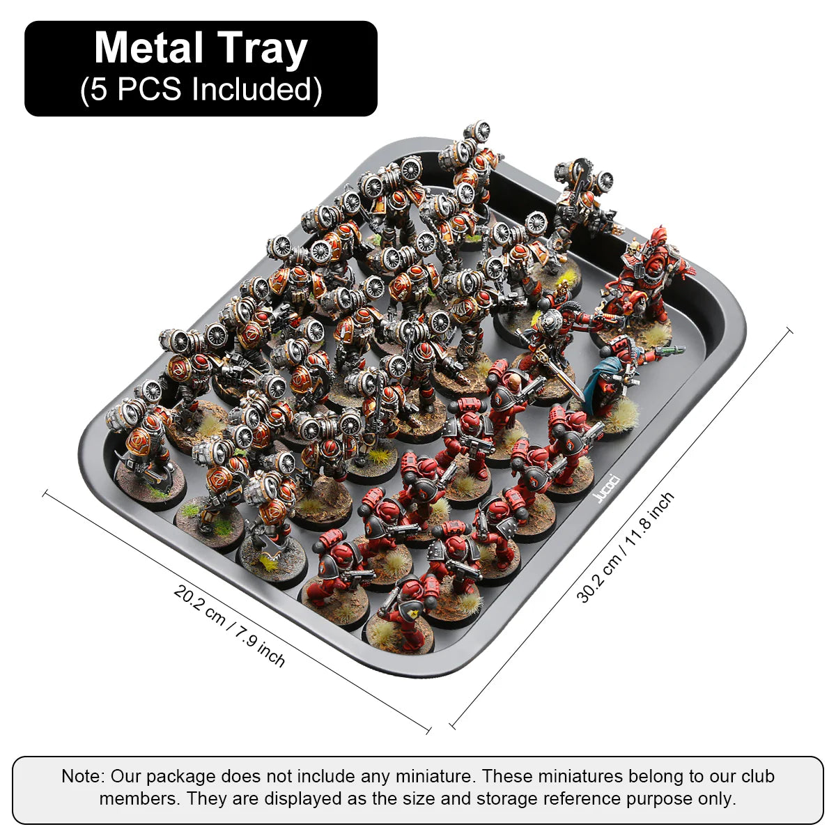 Jucoci Plastic Storage Case - Medium with Light (2)