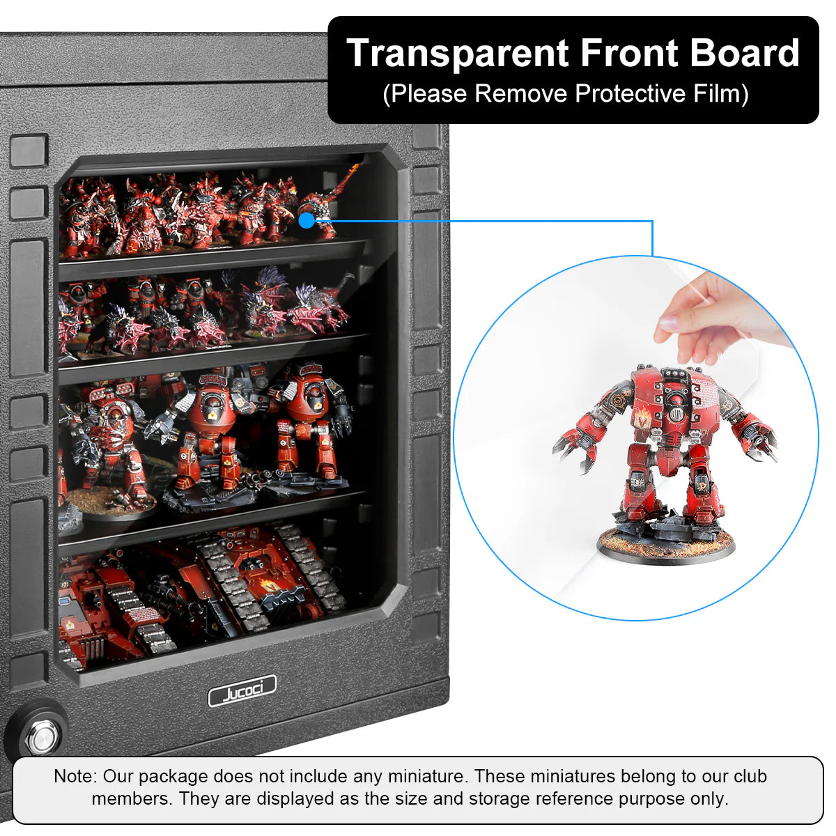 Jucoci Plastic Storage Case - Medium with Light (2)