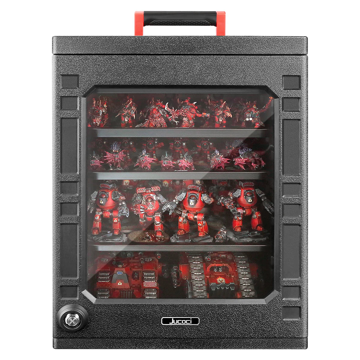 Jucoci Plastic Storage Case - Medium with Light (2)