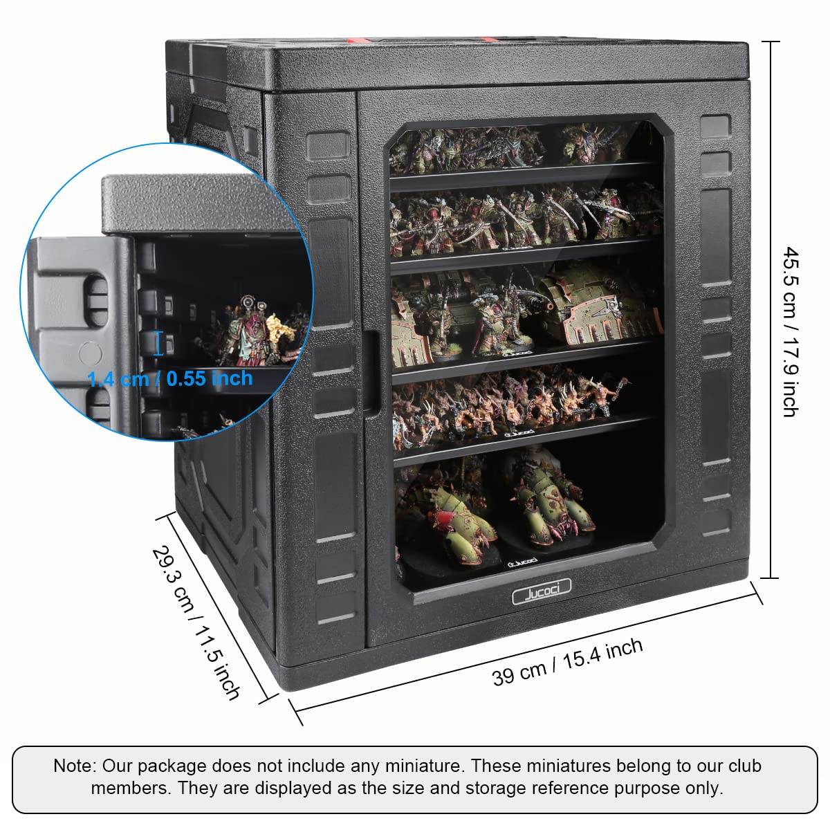 Jucoci Plastic Storage Case - Large (1)