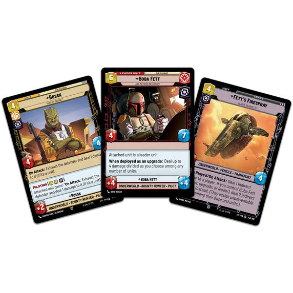 Star Wars: Unlimited - Jump to Lightspeed - Spotlight Deck: Boba Fett