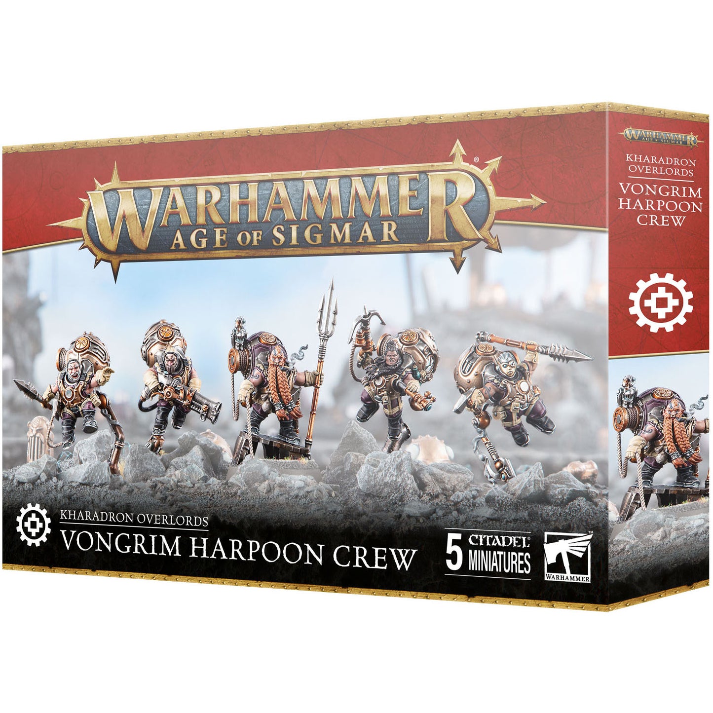 Kharadron Overlords - Vongrim Harpoon Crew (84-52)