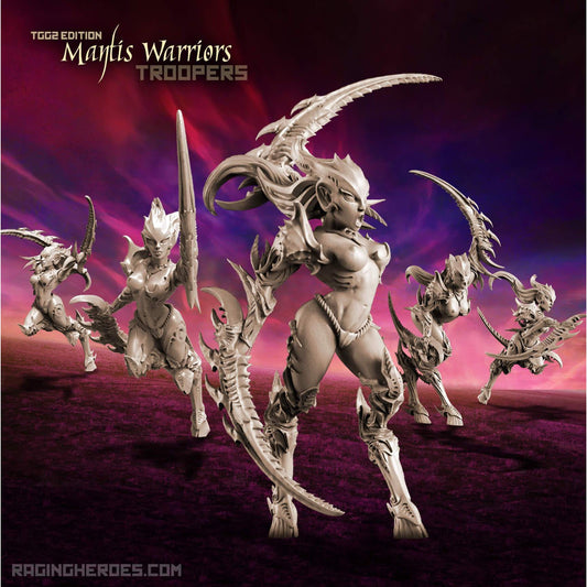 Mantis Warriors - TROOPS, TGG2 Ed. ( LE-06 )