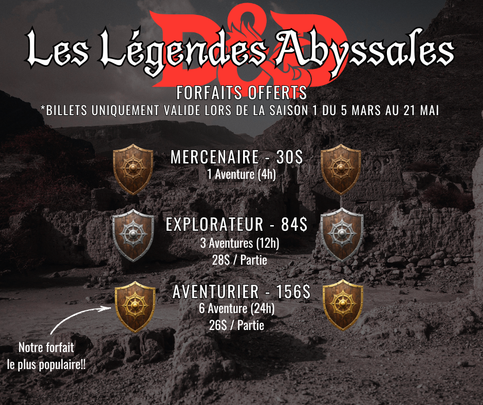 Les légendes Abyssales