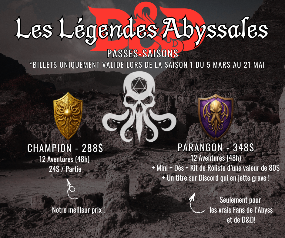 Les légendes Abyssales