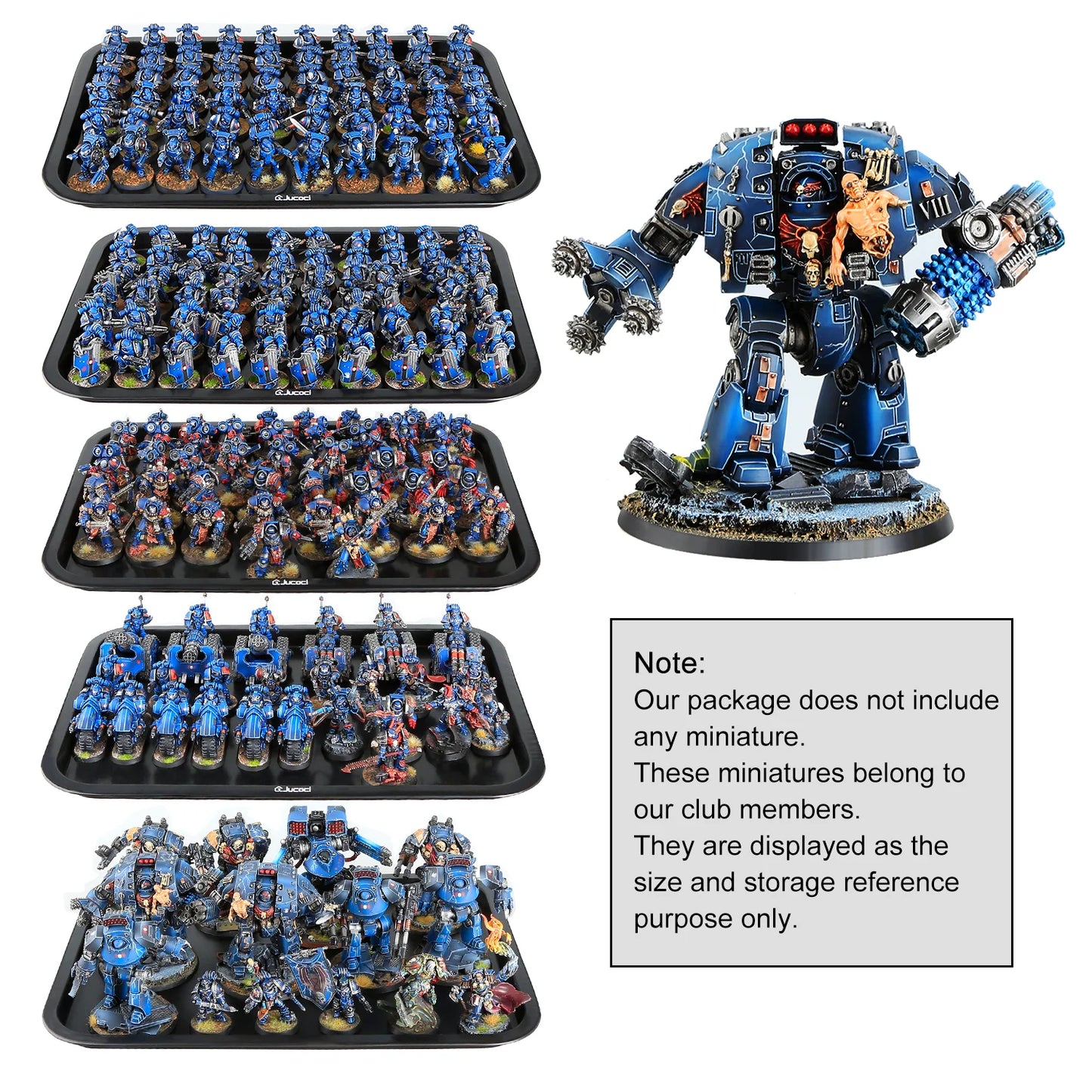 Jucoci Plastic Storage Case - Large with Light (3)