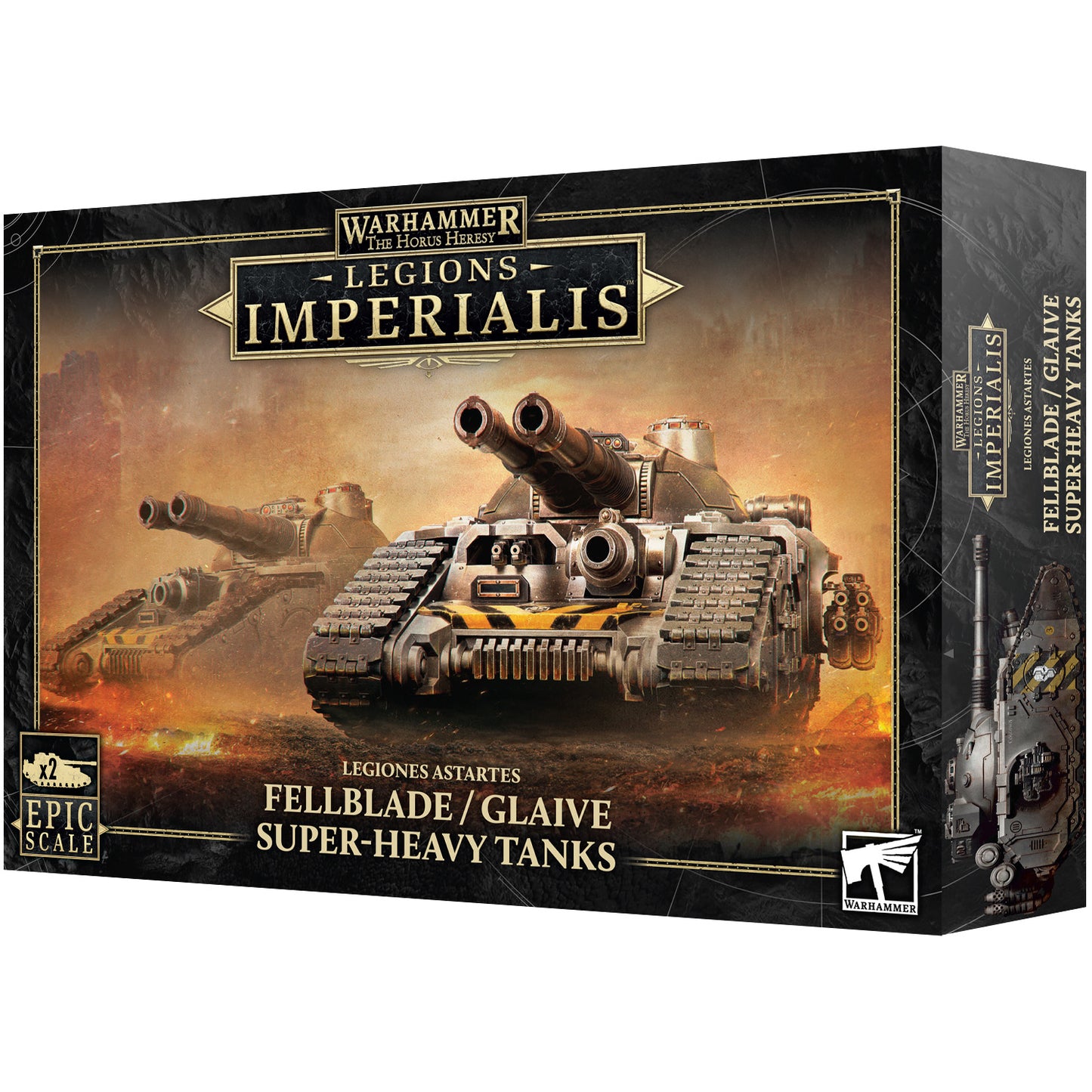Legiones Astartes - Fellblade Glaive Super-Heavy Tanks (03-95)