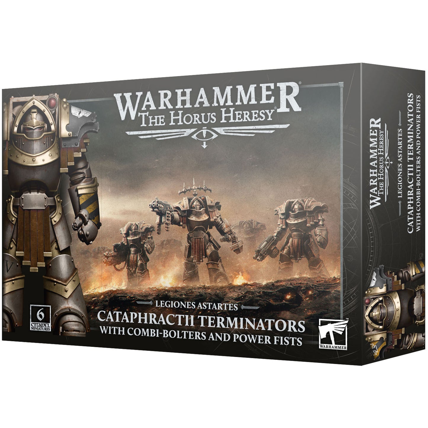 Legiones Astartes - Cataphractii Terminators with Combi-Bolters and Power Fists (31-143)