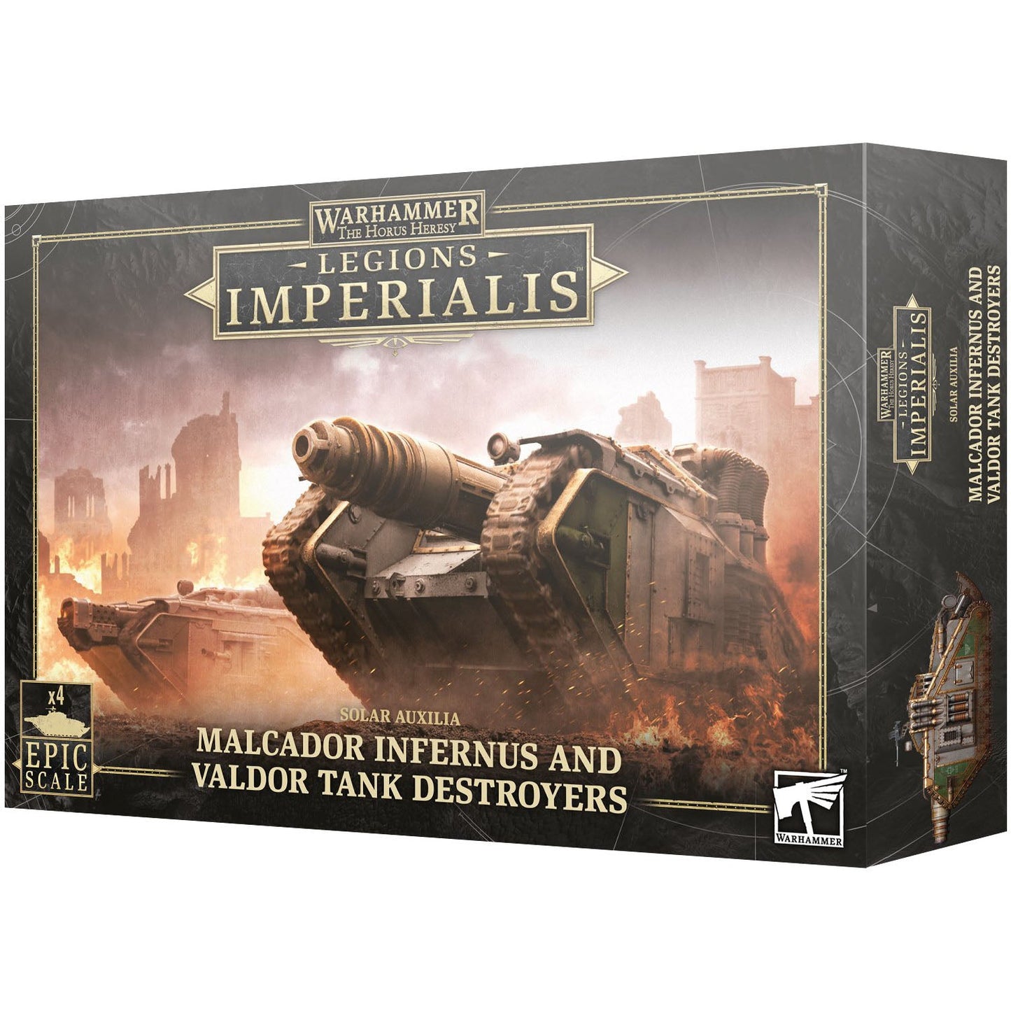 Solar Auxilia - Malcador Infernus and Valdors Tank Destroyers ( 03-57 )