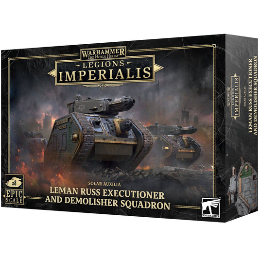 Solar Auxilia - Leman Russ Executioner and Demolisher Squadron ( 03-64 )