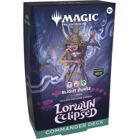 MTG Lorwyn Eclipsed - Commander Deck - Blight Curse