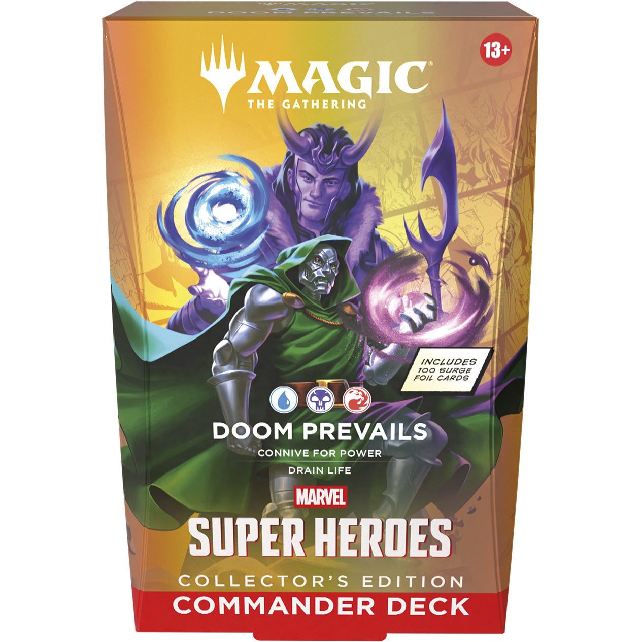 MTG - Marvel Super Heroes - Collector Commander Deck - Doom Prevails