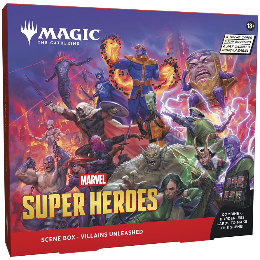 MTG - Marvel Super Heroes - Scene Box Villains Unleashed