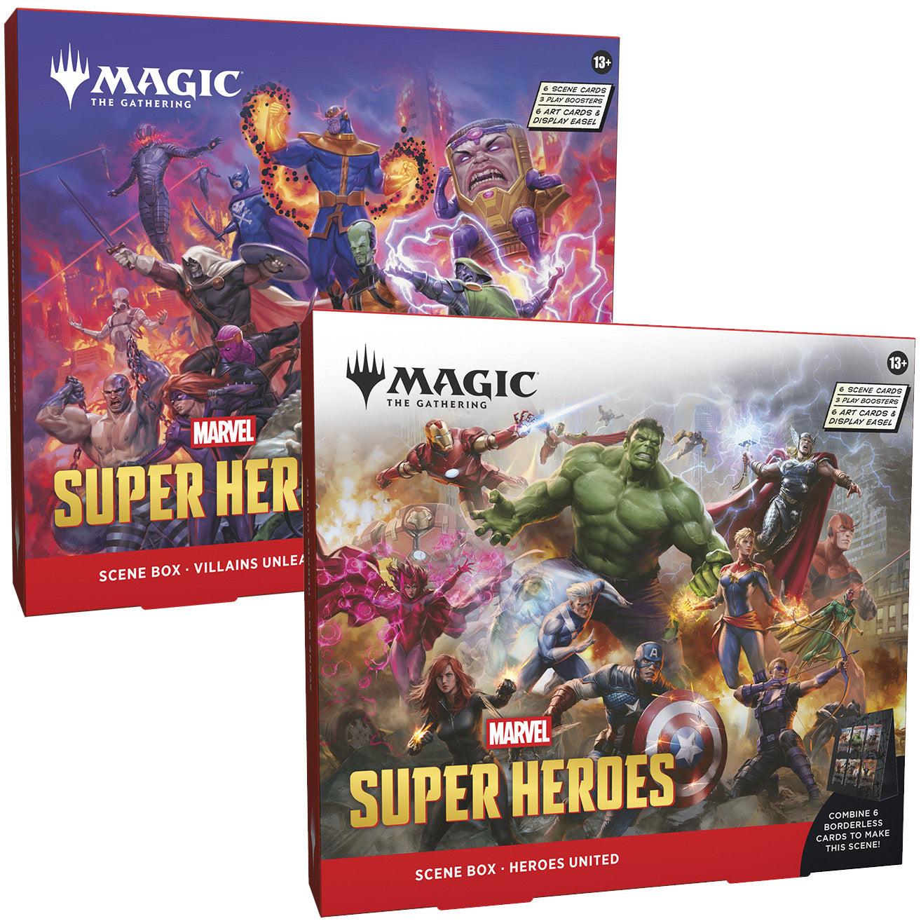 MTG - Marvel Super Heroes - Scene Box (Set of 2)