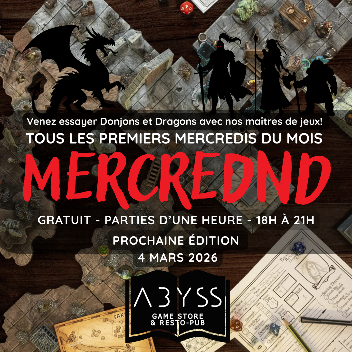 MercreDND 4 Mars