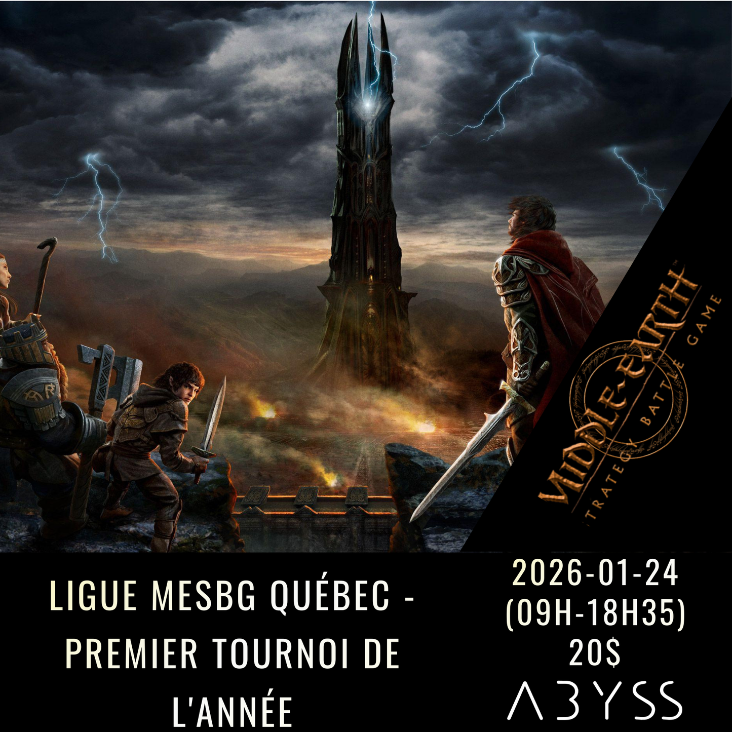 Ligue Mesbg Québec - Premier tournoi de l'année 2026-01-24