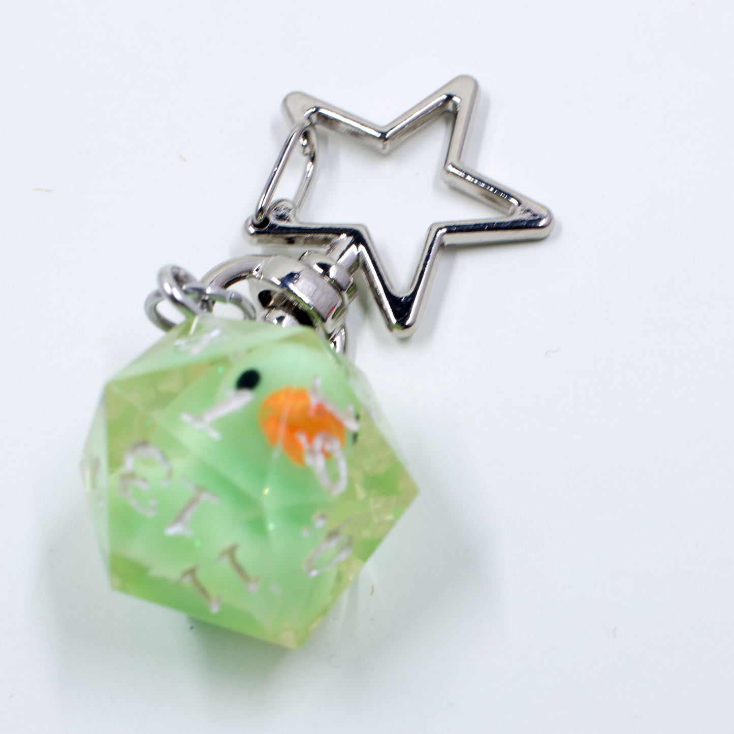 Blue Crystal Atelier - D20 Keychain