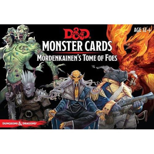 D&D: Monster Cards Mordenkainen's Tome of Foes