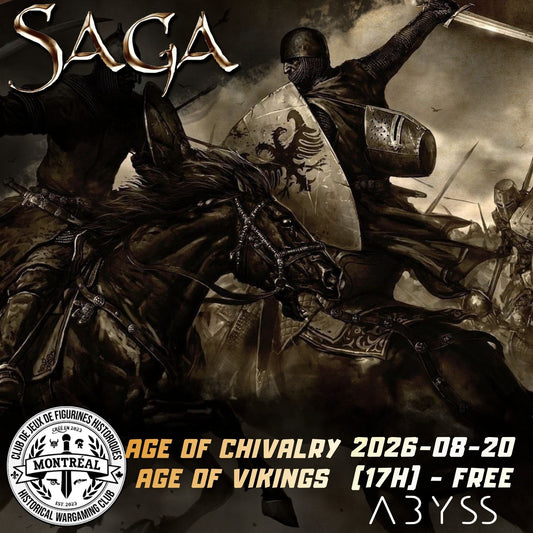 AGA: Age of Chivalry - Age of Vikings - 2026-08-20 (17h)