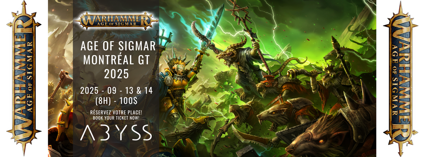 Age of Sigmar - Montréal GT 2025