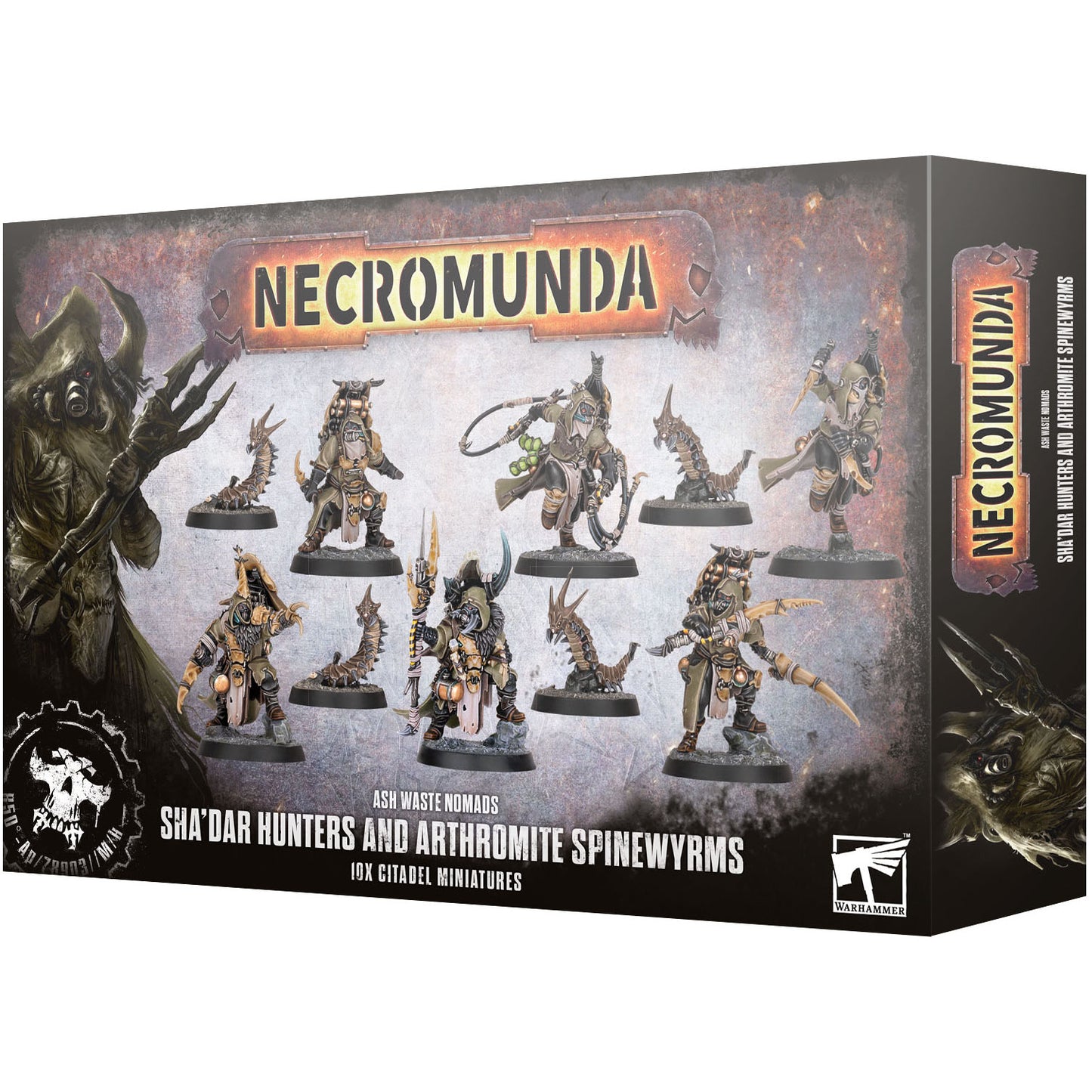 Necromunda - Sha'Dar Hunters and Arthromite Spinewyrms (301-56)