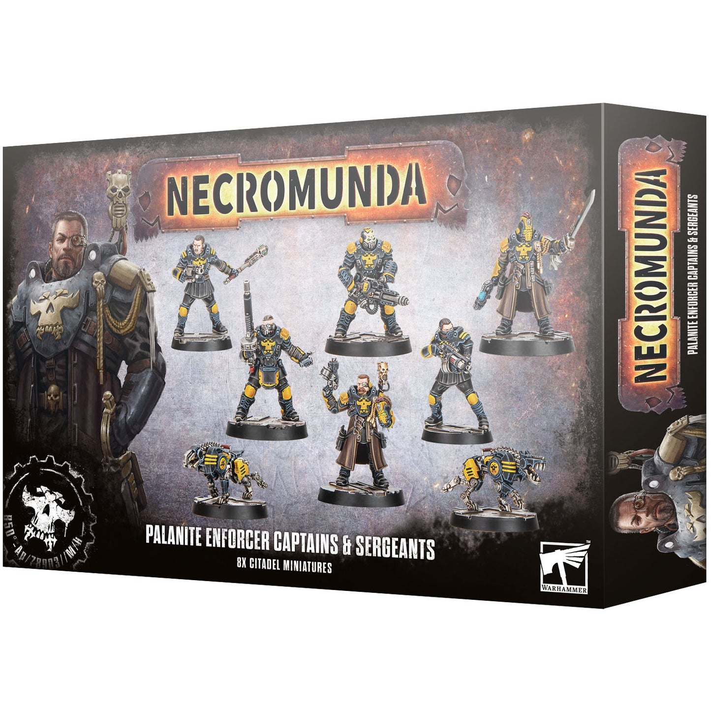 Necromunda - Palanite Enforcer Captains and Sergeants (301-59)