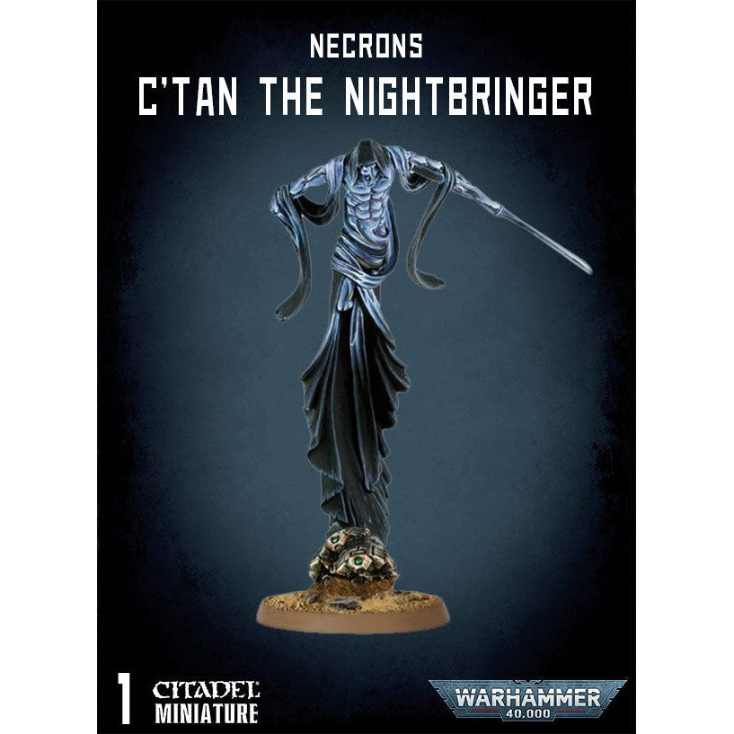 Necrons C'tan Shard of The Nightbringer (Metal) ( 4940-MR ) - Used