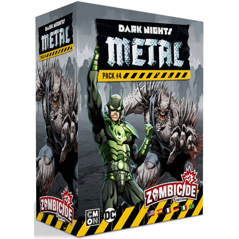 Zombicide: 2nd Edition – Dark Nights Metal: Pack #4 Survivors & Abominations Set