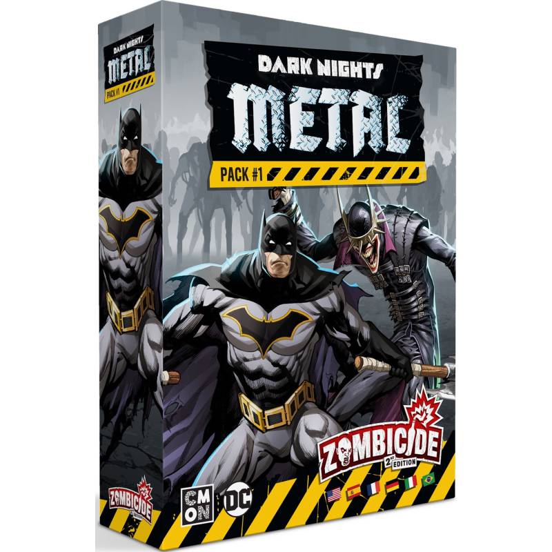 Zombicide: 2nd Edition – Dark Nights Metal: Pack #1 Survivors & Abominations Set
