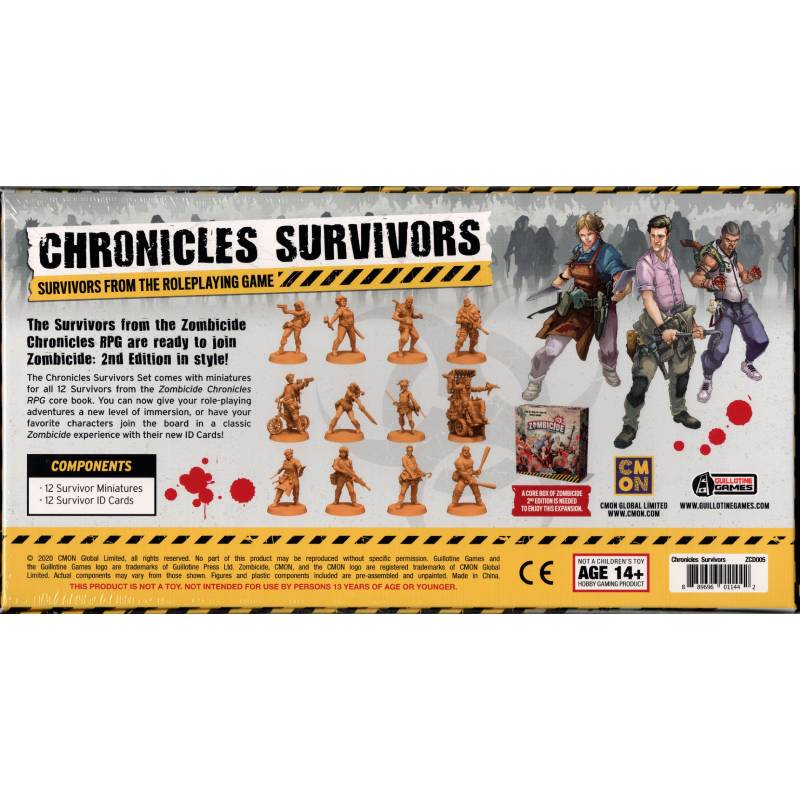 Zombicide - 2nd Edition - Chronicle Survivors Set