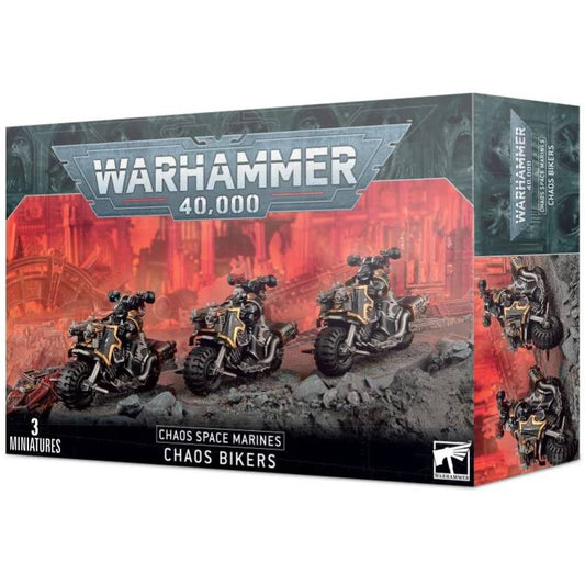Chaos Space Marines - Chaos Bikers ( 43-08 )