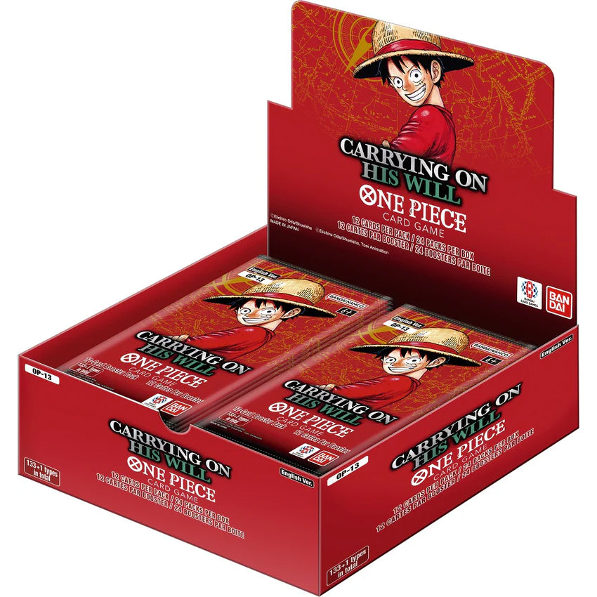 One Piece Booster Box - Carrying On his Will (OP-13)