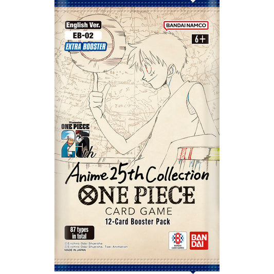 One Piece Booster Pack - Anime 25th Collection (EB-02)