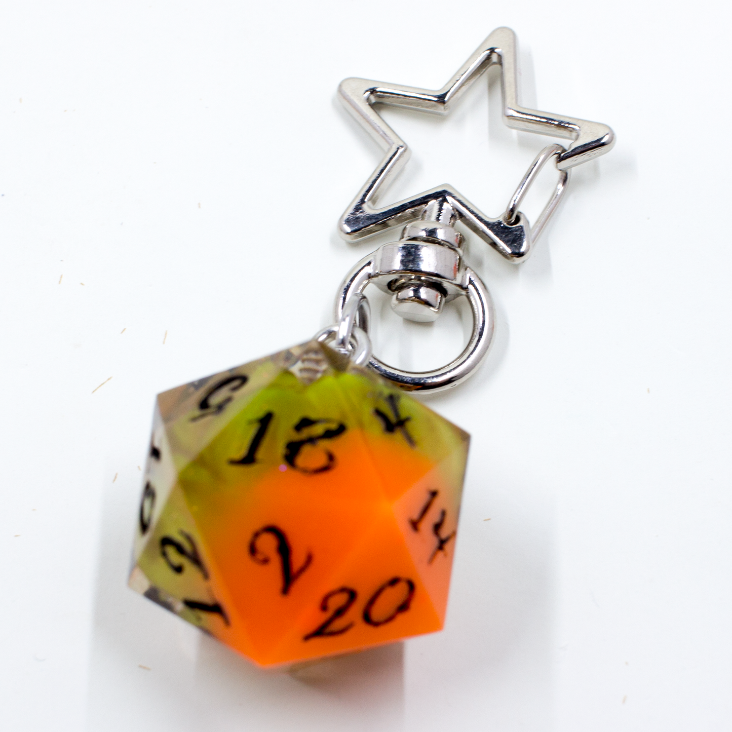 Blue Crystal Atelier - D20 Keychain