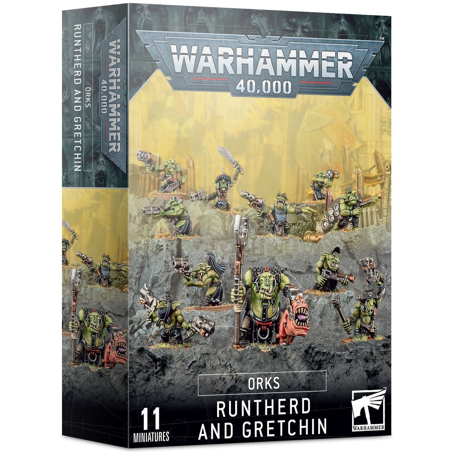 Orks - Runtherd and Gretchin ( 50-16 )