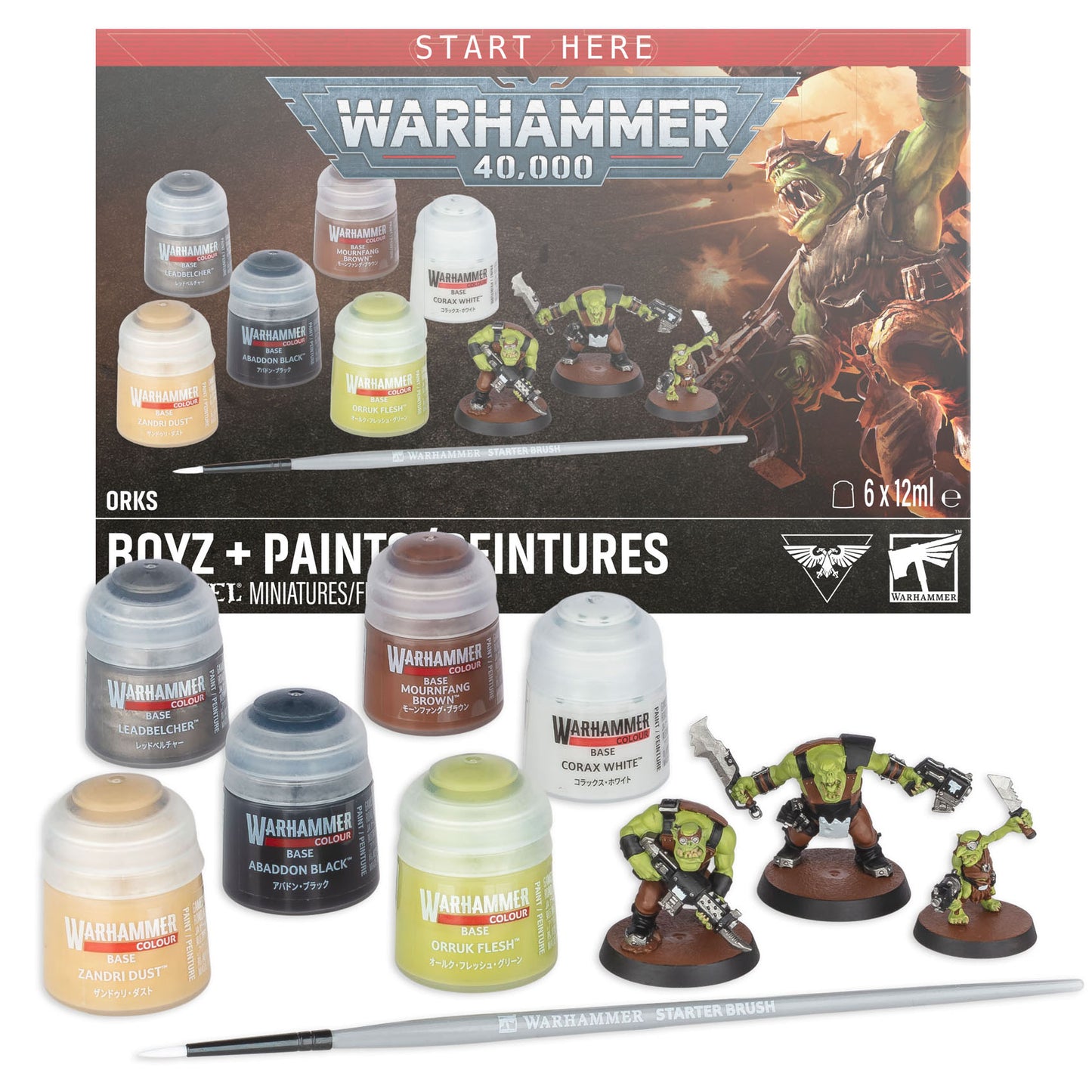 Orks Boyz + Paints (60-05)