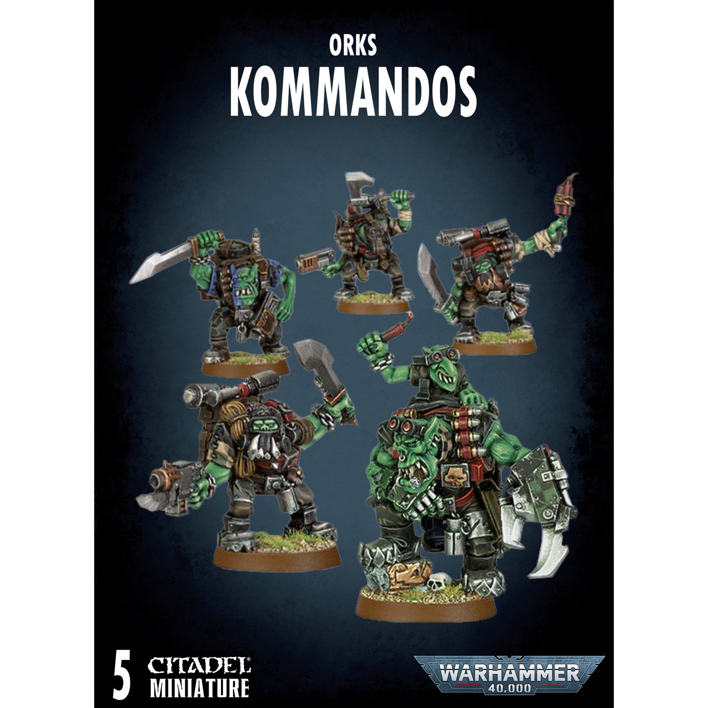 Orks - Ork Kommandos ( 3025-W ) - Used