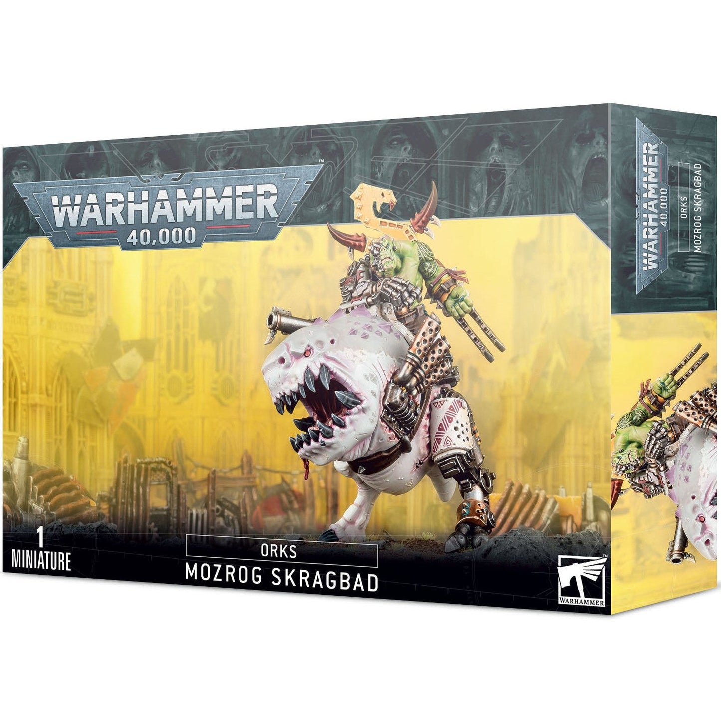 Orks Mozrog Skragbad / Beastboss on Squigosaur ( 50-55 ) - Used