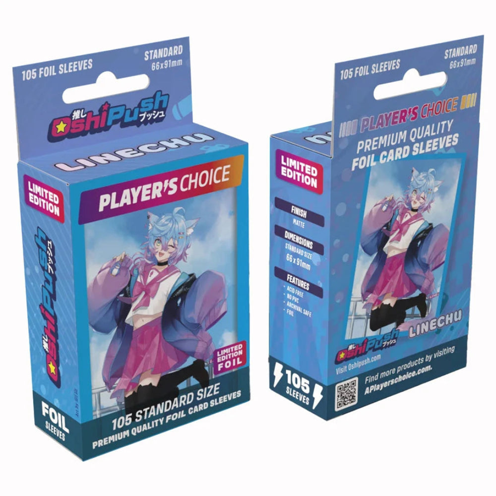 Oshi Push  Deck Protector -  LineChu